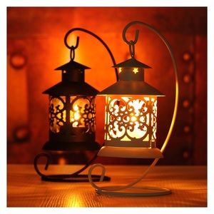 Anna Swirls Hanging Candle Holder